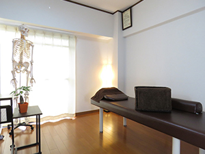 個室での施術のため、悩みや気になることが気軽に聞ける環境だから