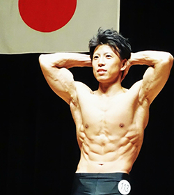 ベストボディ・ボディビル選手　兼田 健生さん